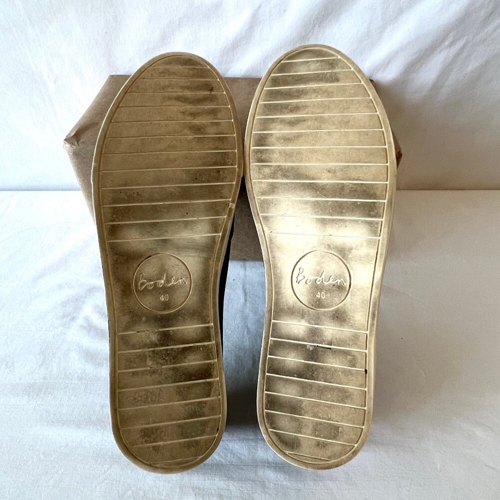 Boden Blue Velvet Slip-on Loafers, Size 40, USA Size 9, Excellent Condition! - Picture 14 of 14